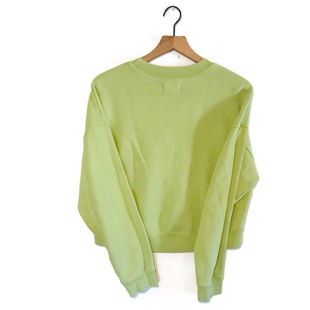 MATE the Label Organic Terry Raglan Sweatshirt Crew Neck Women’s size Medium - Picture 3 of 8